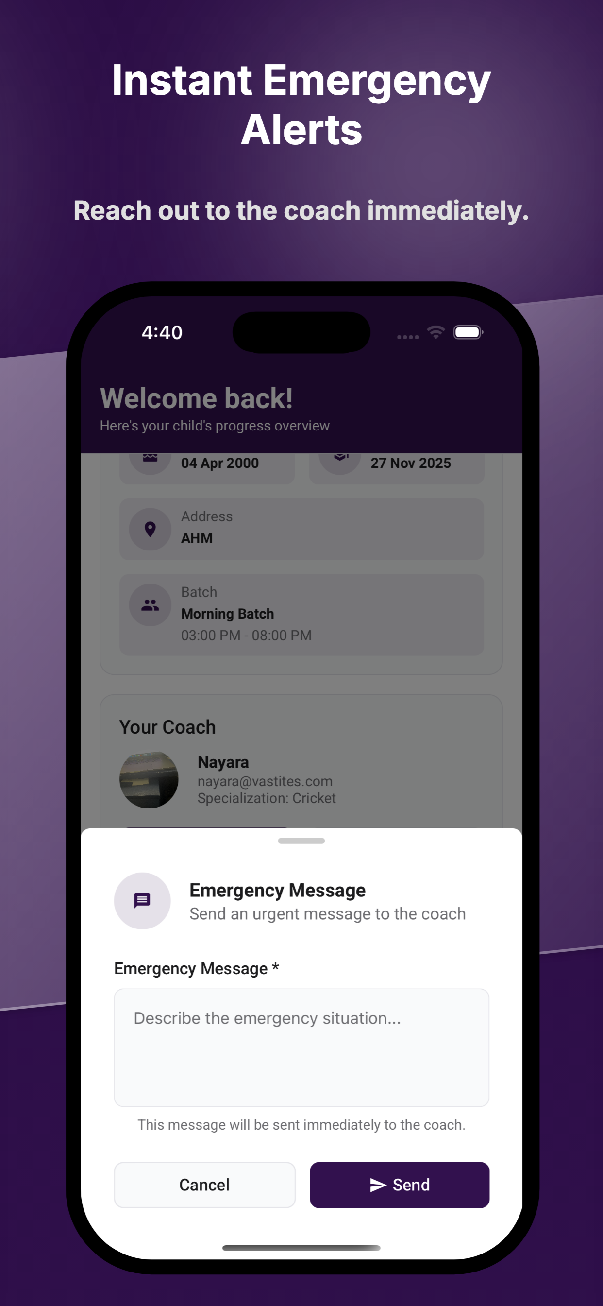 Instant Emergency Alerts